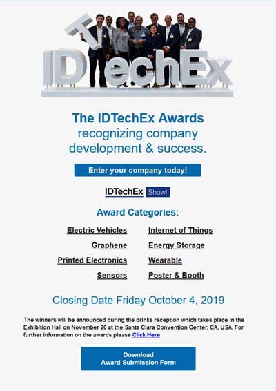 Awards HTML email